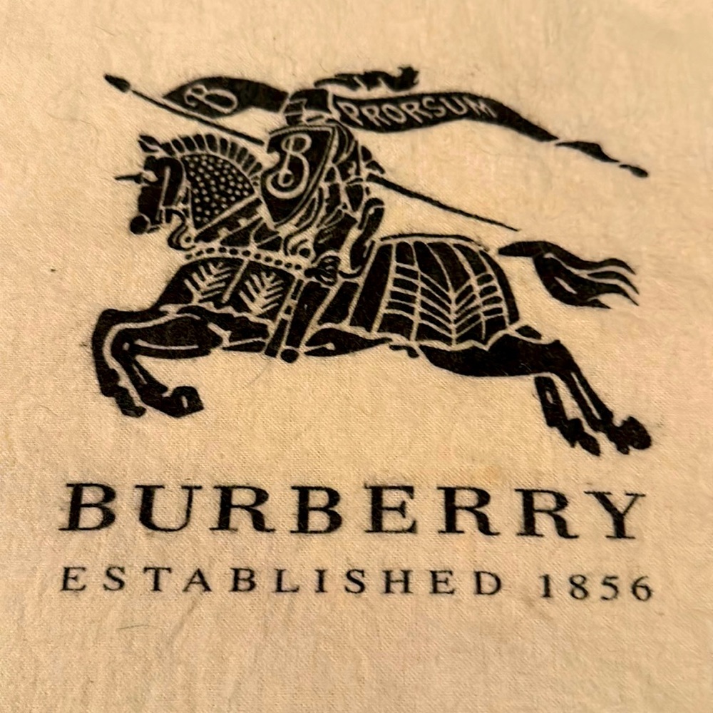 Burberry dust bag